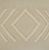 20" X 20" Birch And White 100% Cotton Geometric Zippered Pillow