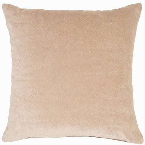 20" Taupe Throw Pillow