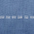 20" X 20" Navy Linen Striped Zippered Pillow