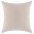 20" X 20" Blue And Gray 100% Cotton Geometric Zippered Pillow