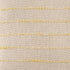 20" X 20" Golden Yellow And Ivory 100% Cotton Striped Zippered Pillow