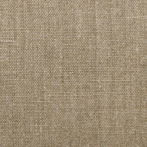 20" Tan And Black Linen Color Block Throw Pillow