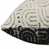 30" X 30" White And Blue 100% Cotton Geometric Zippered Pillow