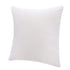 20" X 20" Ivory 100% Cotton Zippered Pillow