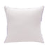 22" Purple and White Geometric Cotton Throw Pillow With Texture