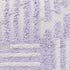 22" Purple and White Geometric Cotton Throw Pillow With Texture