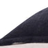 20" X 20" Black Linen Zippered Pillow