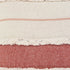 20" X 20" 100% Cotton Striped Zippered Pillow