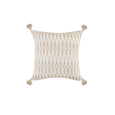 20" Ivory Throw Pillow