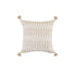 20" Ivory Throw Pillow