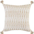 20" Ivory Throw Pillow