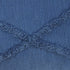 26" X 26" Cobalt Blue 100% Cotton Zippered Pillow
