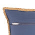 20" Blue and Beige Throw Pillow