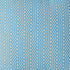 18" X 18" Light Blue 100% Cotton Geometric Zippered Pillow