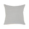 20" Gray Cotton Throw Pillow