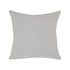 20" Gray Cotton Throw Pillow