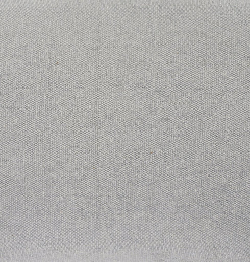 20" Gray Cotton Throw Pillow