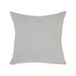 20" Gray Cotton Throw Pillow
