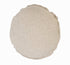 20" X 20" Beige Round Cotton Throw Pillow