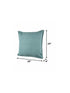 24" Teal Throw Pillow