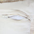 20" Light Yellow Cotton Throw Pillow