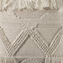 20" Ivory Throw Pillow