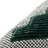 20" X 20" Black Off-White Pink And Green 100% Cotton Geometric Zippered Pillow