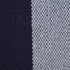 14" X 36" Navy Gray And White 100% Cotton Coastal Zippered Pillow