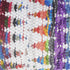 14" X 36" White Red Blue Orange And Green 100% Cotton Geometric Zippered Pillow