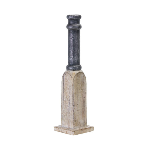 Set of Four Natural and Black Resin and Stone Powder Ornate Tabletop