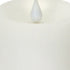 Set of Two White Flameless Pillar Candle