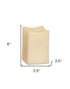 Set of Two Beige Flameless Pillar Candle
