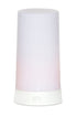 Set of Two White Flameless Pillar Candle