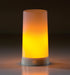 Set of Two White Flameless Pillar Candle