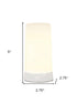 Set of Two White Flameless Pillar Candles