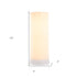8" Orange Flameless Designer Candle