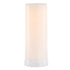 8" White Flameless Designer Candle