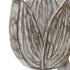 Set of Three Gray Cement And Polyresin Flowers Tabletop Sculpture