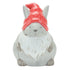 Set of Six Gray Terracotta Wildlife Gnomes