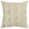 20" Ivory Cotton Pillow