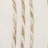 20" Yellow and White Color Block Cotton Throw Pillow With Tassels