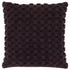 20" Wine Cotton Throw Pillow With Texture