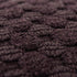 20" Wine Cotton Throw Pillow With Texture