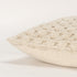 20" Ivory Cotton Throw Pillow With Texture