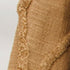 50" X 60" Camel Cotton Floral Throw Blanket with Tassels And Fringe