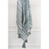Blue and Black Woven 100% Poly Pet Throw Blanket