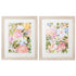 Set Of Two Abundance Plethera Brown Framed Print Wall Art