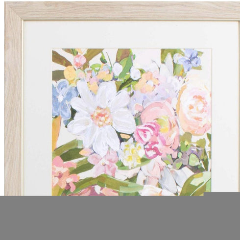 Set Of Two Abundance Plethera Brown Framed Print Wall Art