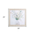 Vase of Grass II White Framed Print Wall Art