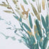 Vase of Grass II White Framed Print Wall Art